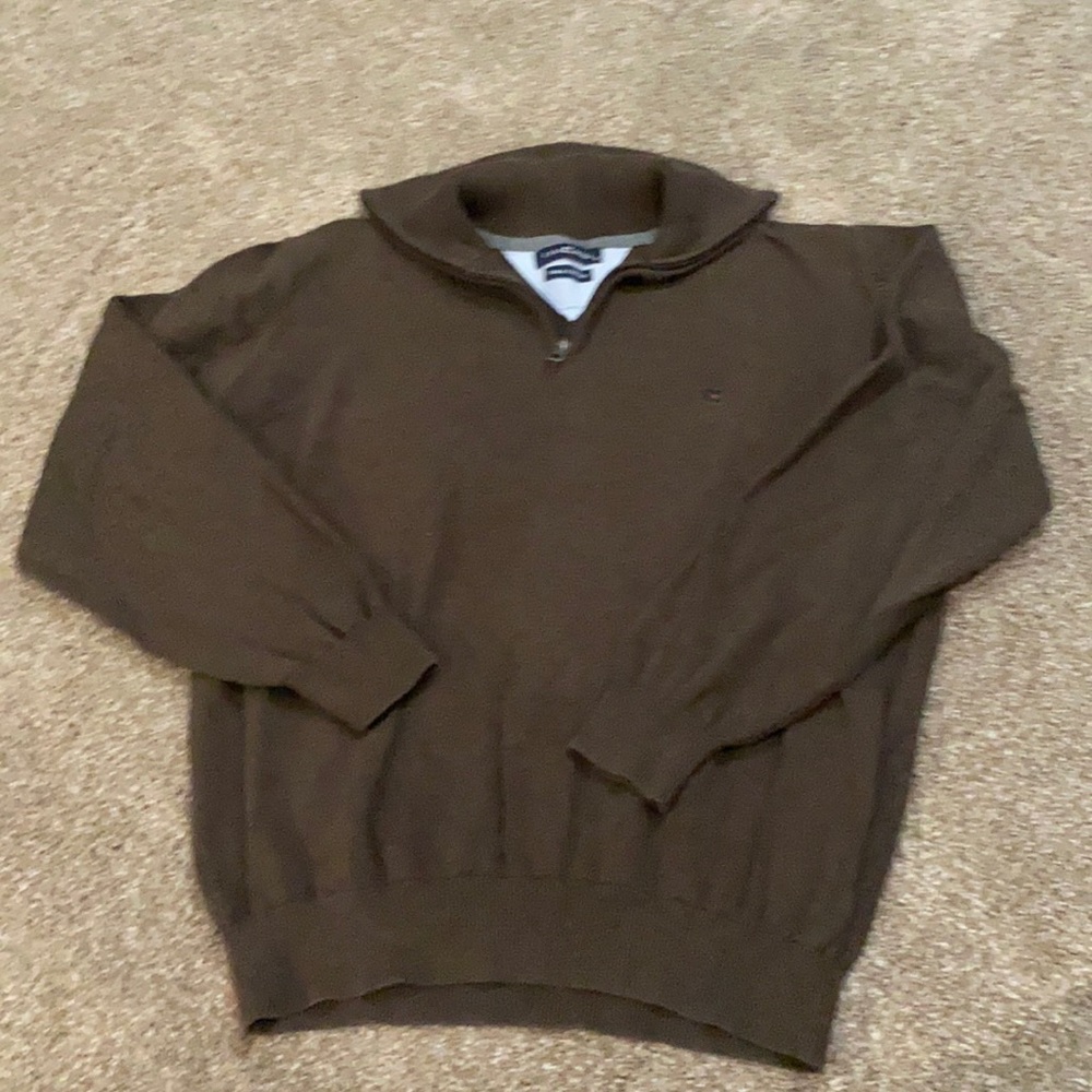 Casa Moda 1/4 zip Pima cotton sweater xl